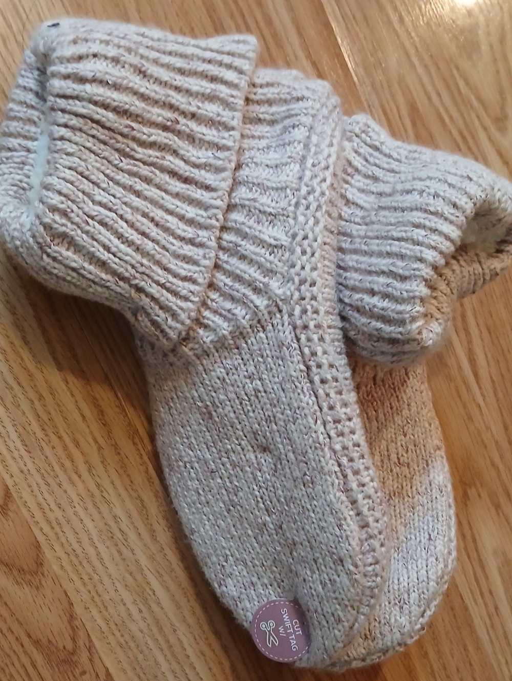 Lemon Size M L Plush Lined Slipper Boots
